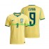 Brasilien Matheus Cunha 9 Män Hemma Matchtröja World Cup 2026 Kortärmad