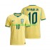 Brasilien Neymar JR 10 Män Hemma Matchtröja World Cup 2026 Kortärmad