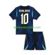 Brasilien Ronaldinho 10 Barn Borta Matchtröja World Cup 2026 Kortärmad