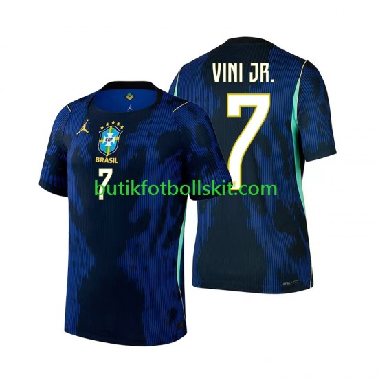 Brasilien Vinicius Junior 7 Män Borta Matchtröja World Cup 2026 Kortärmad