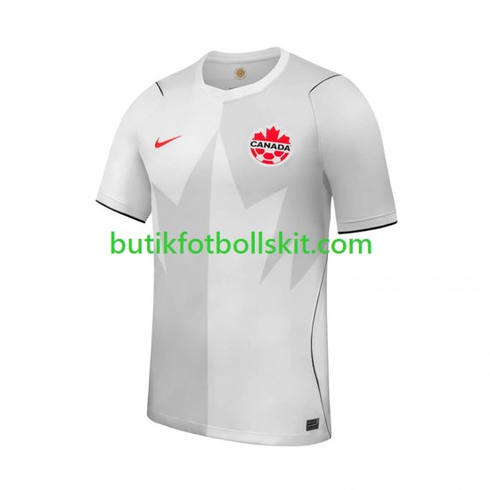 Kanada Män Borta Matchtröja World Cup 2026 Kortärmad