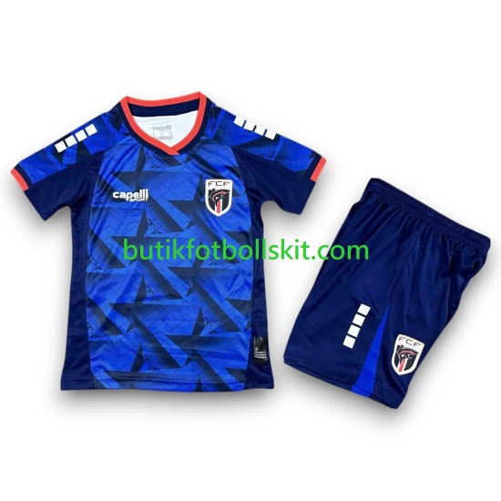 Cape Verde Barn Hemma Matchtröja World Cup 2026 Kortärmad