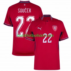 Tjeckien Soucek 22 Män Hemma Matchtröja World Cup 2026 Kortärmad