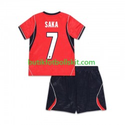 England Bukayo Saka 7 Barn Borta Matchtröja World Cup 2026 Kortärmad