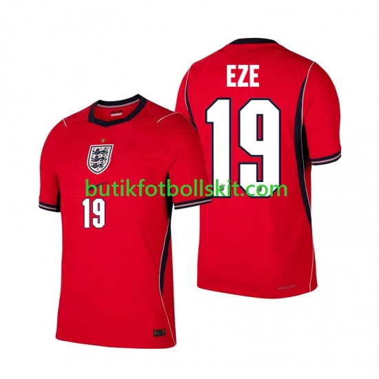 England Eberechi Eze 19 Män Borta Matchtröja World Cup 2026 Kortärmad