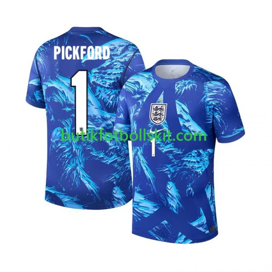 England Jordan Pickford 1 Målvakt Män Tredje Matchtröja World Cup 2026 Kortärmad