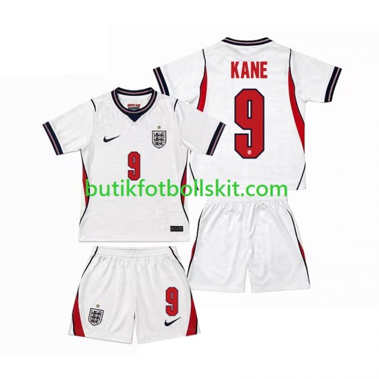England Harry Kane 9 Barn Hemma Matchtröja World Cup 2026 Kortärmad