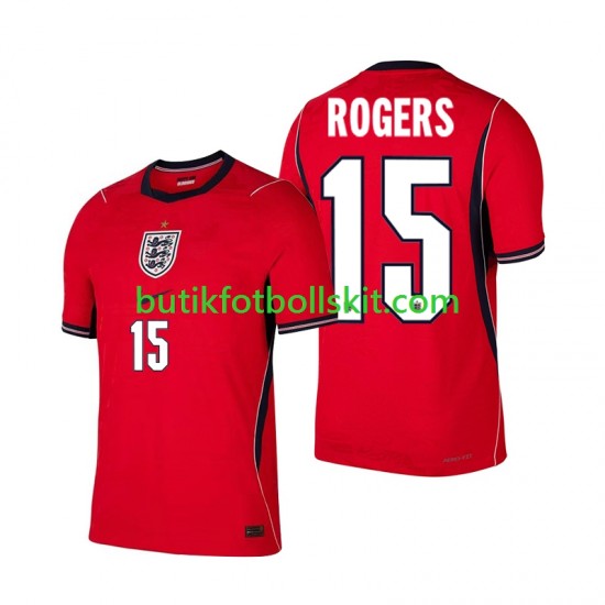 England Morgan Rogers 15 Män Borta Matchtröja World Cup 2026 Kortärmad