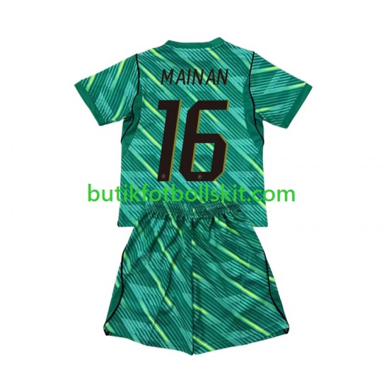 Frankrike Mike Maignan 16 Målvakt Barn Tredje Matchtröja World Cup 2026 Kortärmad