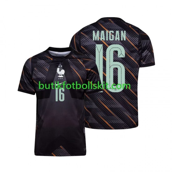 Frankrike Mike Maignan 16 Målvakt Män Hemma Matchtröja World Cup 2026 Kortärmad