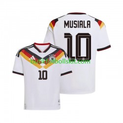 Tyskland Jamal Musiala 10 Män Hemma Matchtröja World Cup 2026 Kortärmad