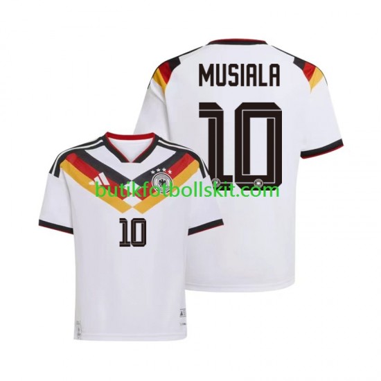 Tyskland Jamal Musiala 10 Män Hemma Matchtröja World Cup 2026 Kortärmad