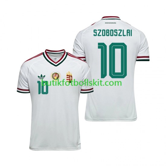 Ungern Dominik Szoboszlai 10 Män Borta Matchtröja World Cup 2026 Kortärmad