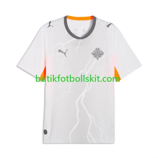 Island Män Borta Matchtröja 2026 Kortärmad