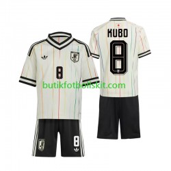 Japan Kubo 8 Barn Borta Matchtröja World Cup 2026 Kortärmad