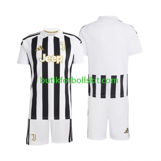 Juventus Barn Hemma Matchtröja 2026/27 Kortärmad