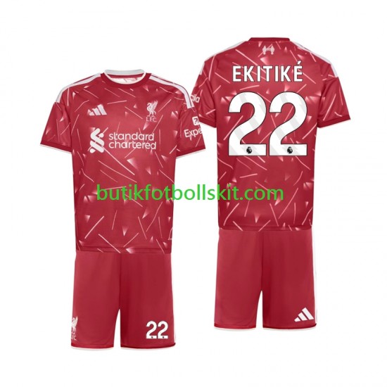 Liverpool Hugo Ekitike 22 Barn Hemma Matchtröja 2026/27 Kortärmad