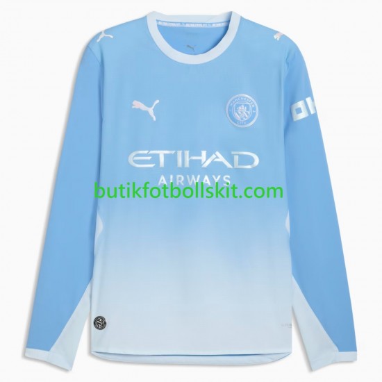 Manchester City Män Hemma Matchtröja 2026/27 Långärmad