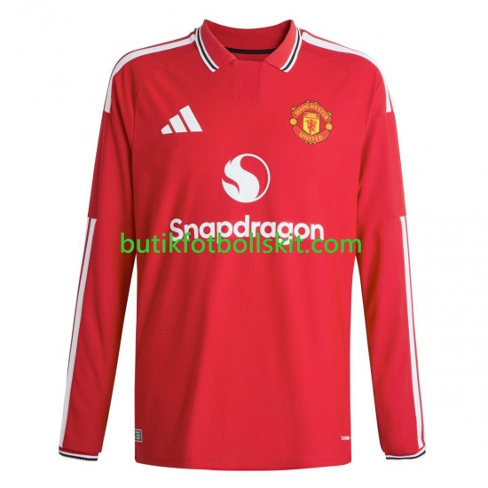 Manchester United Män Hemma Matchtröja 2026/27 Långärmad