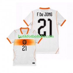 Nederländerna Frenkie de Jong 21 Män Borta Matchtröja World Cup 2026 Kortärmad