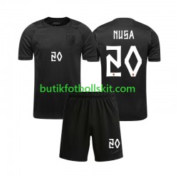Norge Antonio NUSA 20 Barn Borta Matchtröja World Cup 2026 Kortärmad