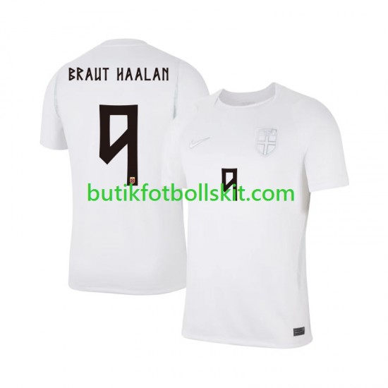 Norge Braut Haaland 9 Män Tredje Matchtröja World Cup 2026 Kortärmad