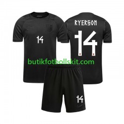 Norge Julian Ryerson 14 Barn Borta Matchtröja World Cup 2026 Kortärmad