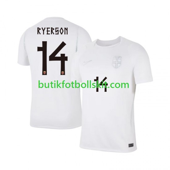 Norge Julian Ryerson 14 Män Tredje Matchtröja World Cup 2026 Kortärmad