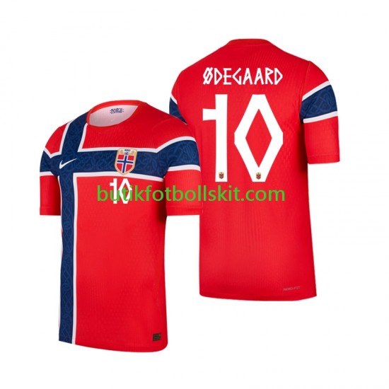 Norge Martin Odegaard 10 Män Hemma Matchtröja World Cup 2026 Kortärmad