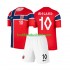 Norge Martin Odegaard 10 Barn Hemma Matchtröja World Cup 2026 Kortärmad