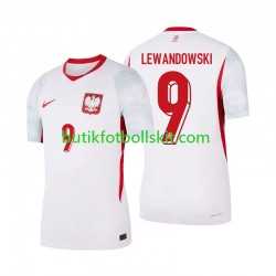 Polen Robert Lewandowski 9 Män Hemma Matchtröja 2026 Kortärmad