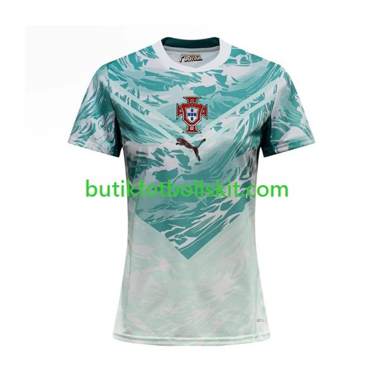 Portugal Kvinnor Borta Matchtröja World Cup 2026 Kortärmad