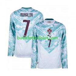 Portugal Cristiano Ronaldo 7 Män Borta Matchtröja World Cup 2026 Långärmad