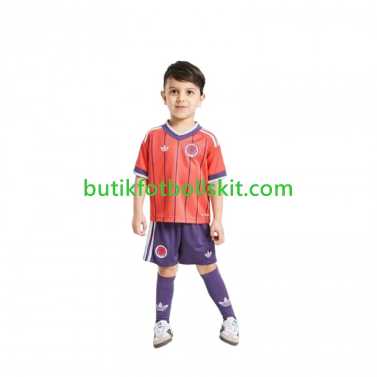 Skottland Barn Borta Matchtröja World Cup 2026 Kortärmad