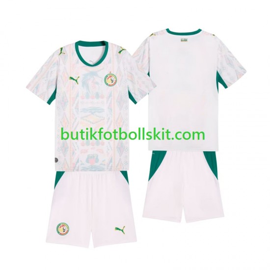 Senegal Barn Hemma Matchtröja 2026 2027 Kortärmad