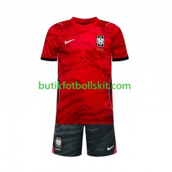 Sydkorea Barn Hemma Matchtröja World Cup 2026 Kortärmad