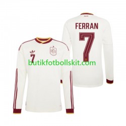 Spanien Ferran Torres 7 Män Borta Matchtröja World Cup 2026 Långärmad