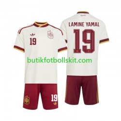 Spanien Lamine Yamal 19 Barn Borta Matchtröja World Cup 2026 Kortärmad