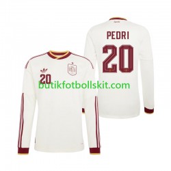 Spanien Pedri 20 Män Borta Matchtröja World Cup 2026 Långärmad