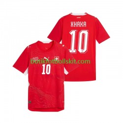 Schweiz Granit Xhaka 10 Män Hemma Matchtröja World Cup 2026 Kortärmad Schweiz Granit Xhaka 10 Män Hemma Matchtröja World Cup 2026 Kortärmad