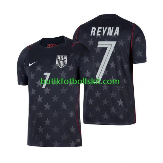 USA Giovanni Reyna 7 Män Borta Matchtröja World Cup 2026 Kortärmad