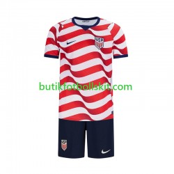 USA Barn Hemma Matchtröja World Cup 2026 Kortärmad