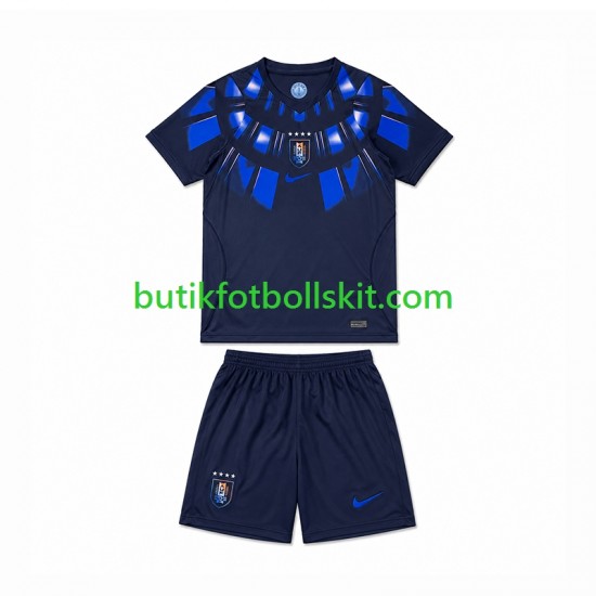 Uruguay Barn Borta Matchtröja World Cup 2026 Kortärmad