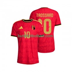 Belgien Leandro Trossard 10 Män Hemma Matchtröja World Cup 2026 Kortärmad
