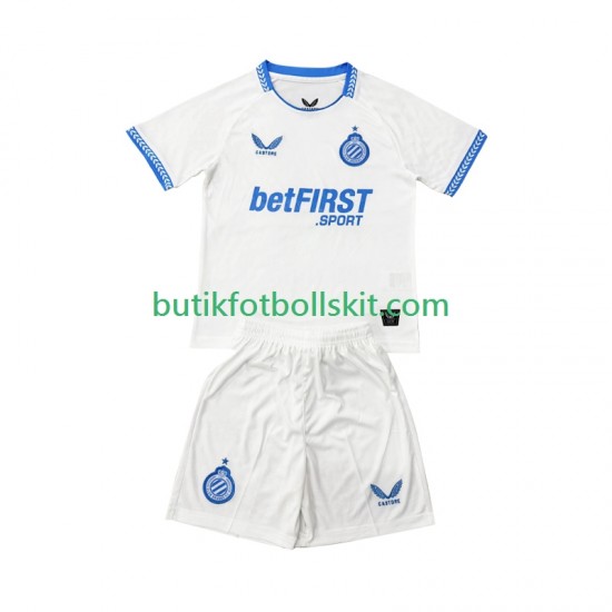 Club Brugge Barn Borta Matchtröja 2025/26 Kortärmad