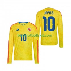 Colombia James Rodriguez 10 Män Hemma Matchtröja World Cup 2026 Långärmad