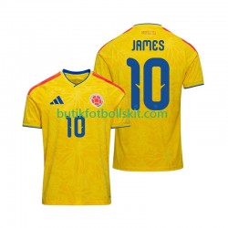 Colombia James Rodriguez 10 Män Hemma Matchtröja World Cup 2026 Kortärmad