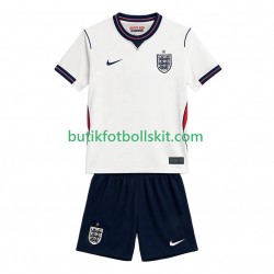 England Barn Hemma Matchtröja World Cup 2026 Kortärmad
