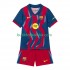 FC Barcelona Barn Fjärdes Matchtröja 2025/26 Kortärmad