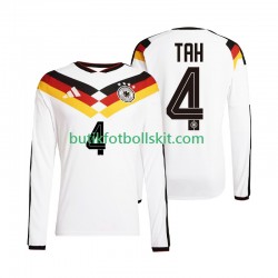 Tyskland Jonathan Tah 4 Män Hemma Matchtröja World Cup 2026 Långärmad